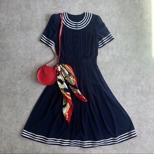 Plaza South Dresses - Vintage Sailor Dress Plaza South Dresses - Vintage Sailor Dress